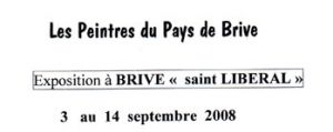 Exposition des Peintres du Pays de Brive Exposition des Peintres du Pays de Brive